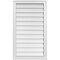 Ekena Millwork Vertical Surface Mount PVC Gable Vent w/ 2"W x 2"H , Brickmould Sill Frame, 22"W x 38"H GVPVE22X3803SN - alternate 1